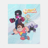 Steven Universe | Aktion Crystal Gem Group Fleecedecke (Vorderseite)