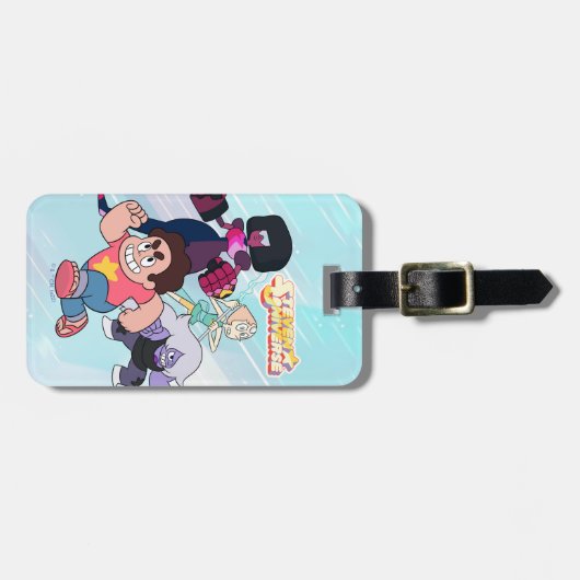 Steven Universe | Aktion Crystal Gem Group Gepäckanhänger (Vorderseite horizontal)