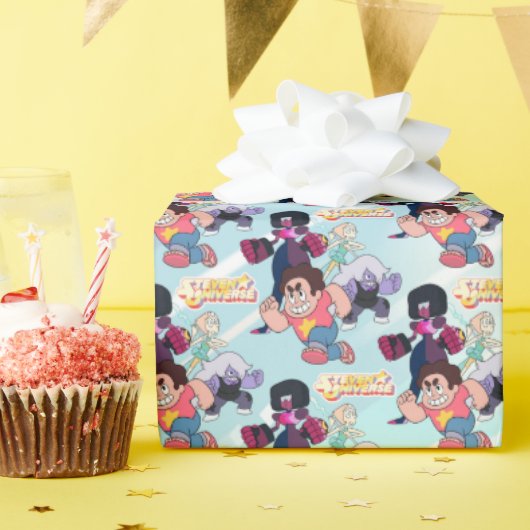 Steven Universe | Aktion Crystal Gem Group Geschenkpapier (Geburtstagsparty)