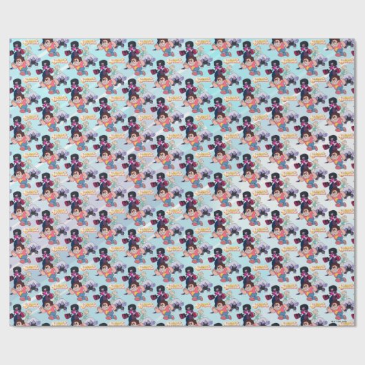 Steven Universe | Aktion Crystal Gem Group Geschenkpapier (Flach)
