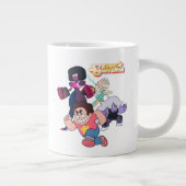 Steven Universe | Aktion Crystal Gem Group Jumbo-Tasse (Rechts)