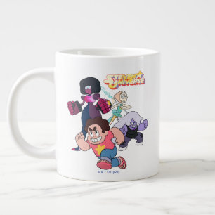Steven Universe   Aktion Crystal Gem Group Jumbo-Tasse