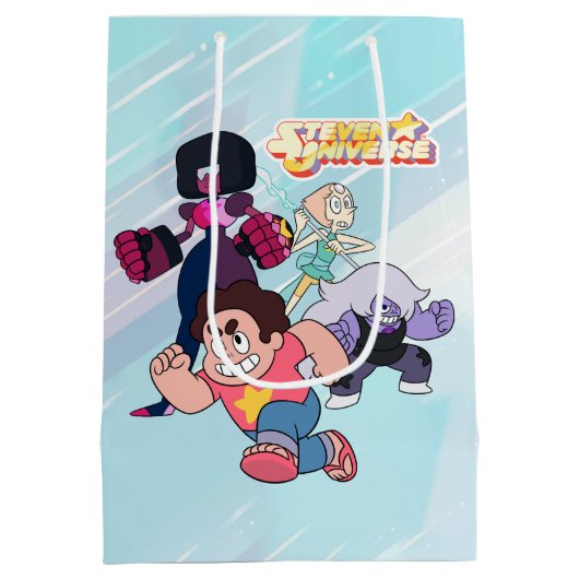 Steven Universe | Aktion Crystal Gem Group Mittlere Geschenktüte (Rückseite)
