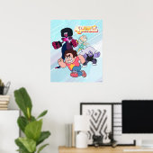 Steven Universe | Aktion Crystal Gem Group Poster (Heimbüro)