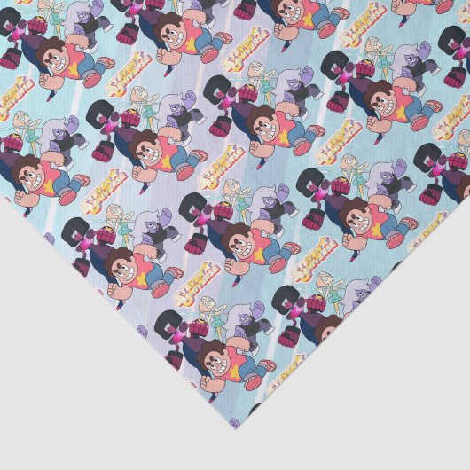 Steven Universe | Aktion Crystal Gem Group Seidenpapier (Ausschnitt)