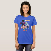 Steven Universe | Aktion Crystal Gem Group T-Shirt (Vorne ganz)