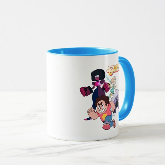 Steven Universe | Aktion Crystal Gem Group Tasse (VorderseiteRechts)