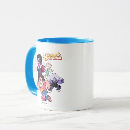 Steven Universe | Aktion Crystal Gem Group Tasse (Vorderseite Links)