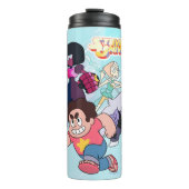 Steven Universe | Aktion Crystal Gem Group Thermosbecher (Vorderseite)