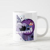 Steven Universe | Amethyst-Zeichen Grafik Jumbo-Tasse (Rechts)