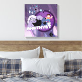 Steven Universe | Amethyst-Zeichen Grafik Leinwanddruck (Insitu (Schlafzimmer))