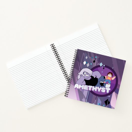 Steven Universe | Amethyst-Zeichen Grafik Notizblock (Innenseite)