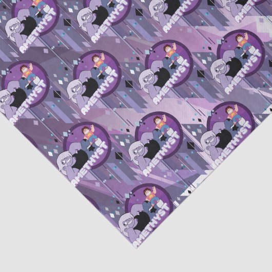 Steven Universe | Amethyst-Zeichen Grafik Seidenpapier (Ausschnitt)