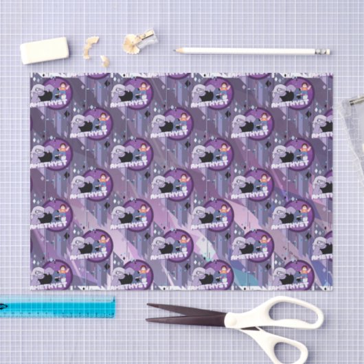 Steven Universe | Amethyst-Zeichen Grafik Seidenpapier (Handwerk)