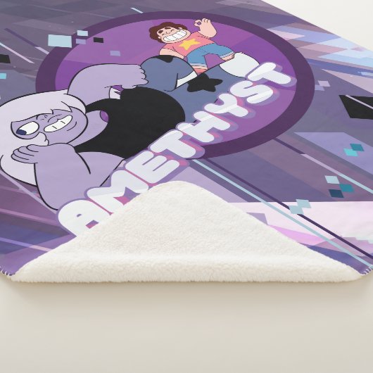 Steven Universe | Amethyst-Zeichen Grafik Sherpadecke (3/4)