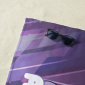 Steven Universe | Amethyst-Zeichen Grafik Strandtuch (Beispiel)