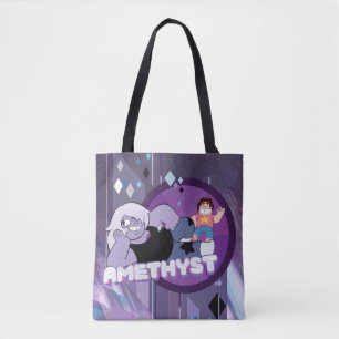 Steven Universe   Amethyst-Zeichen Grafik Tasche