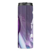 Steven Universe | Amethyst-Zeichen Grafik Thermosbecher (Rückseite)