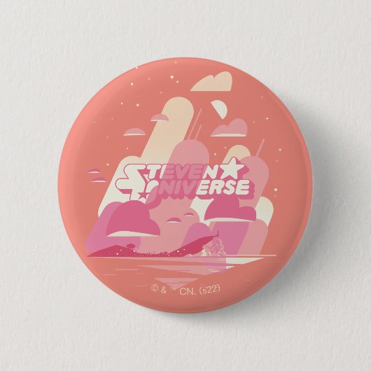 Steven Universe | Beach City Button (Vorderseite)