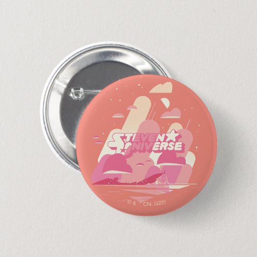 Steven Universe | Beach City Button (Vorne & Hinten)