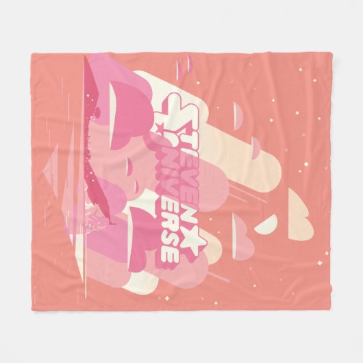 Steven Universe | Beach City Fleecedecke (Vorderseite (Horizontal))