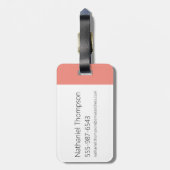 Steven Universe | Beach City Gepäckanhänger (Rückseite vertikal)