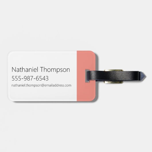 Steven Universe | Beach City Gepäckanhänger (Rückseite horizontal)