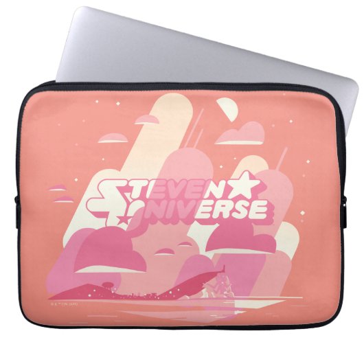 Steven Universe | Beach City Laptopschutzhülle (Vorderseite)