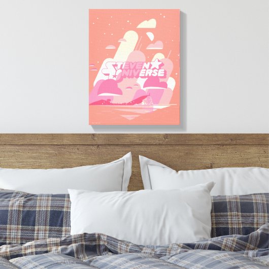 Steven Universe | Beach City Leinwanddruck (Insitu (Schlafzimmer))