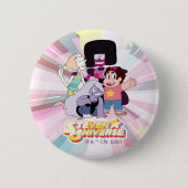 Steven Universe | Crystal Gem Group Huddle Button (Vorderseite)