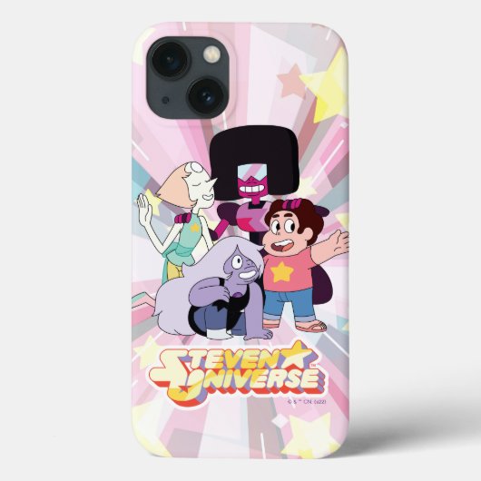 Steven Universe | Crystal Gem Group Huddle Case-Mate iPhone Hülle (Rückseite)