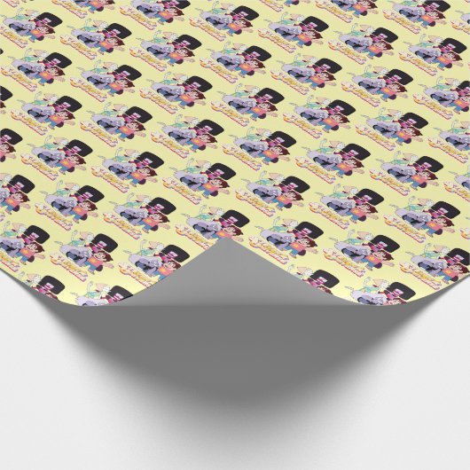 Steven Universe | Crystal Gem Group Huddle Geschenkpapier (Ecke)