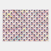 Steven Universe | Crystal Gem Group Huddle Geschenkpapier Set (Vorderseite)