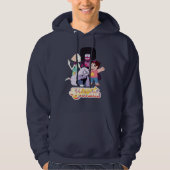 Steven Universe | Crystal Gem Group Huddle Hoodie (Vorderseite)