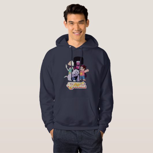 Steven Universe | Crystal Gem Group Huddle Hoodie (Vorne ganz)