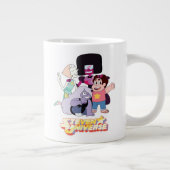 Steven Universe | Crystal Gem Group Huddle Jumbo-Tasse (Rechts)