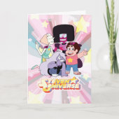 Steven Universe | Crystal Gem Group Huddle Karte (Vorderseite)