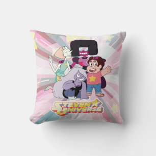 Steven Universe   Crystal Gem Group Huddle Kissen