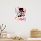 Steven Universe | Crystal Gem Group Huddle Poster (Küche)