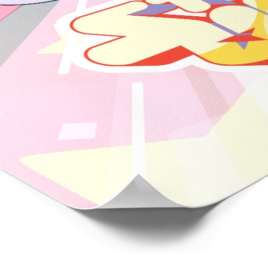 Steven Universe | Crystal Gem Group Huddle Poster (Ecke)