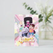 Steven Universe | Crystal Gem Group Huddle Postkarte (Stehend Vorderseite)