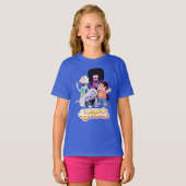 Steven Universe | Crystal Gem Group Huddle T-Shirt (Vorne ganz)
