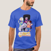 Steven Universe | Crystal Gem Group Huddle T-Shirt (Vorderseite)