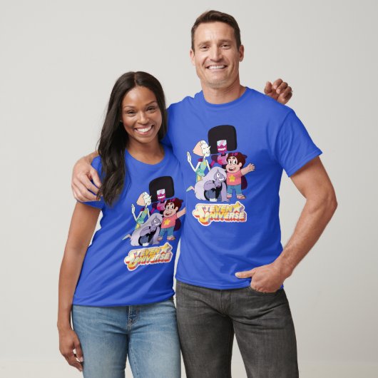 Steven Universe | Crystal Gem Group Huddle T-Shirt (Unisex)
