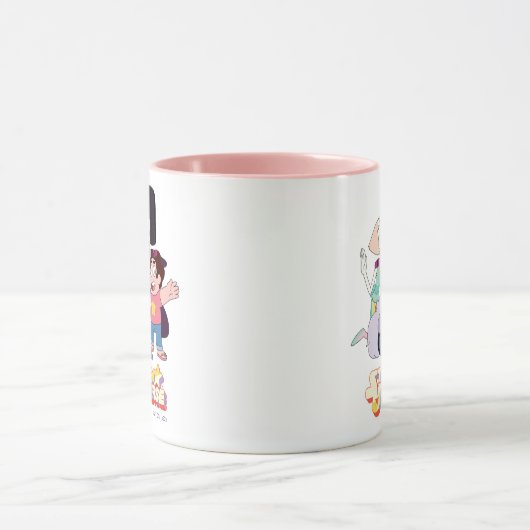 Steven Universe | Crystal Gem Group Huddle Tasse (Zentrum)