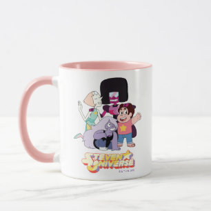 Steven Universe   Crystal Gem Group Huddle Tasse