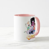 Steven Universe | Crystal Gem Group Huddle Tasse (VorderseiteRechts)
