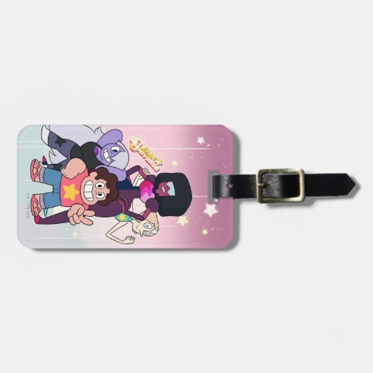 Steven Universe | Crystal Gem Group Pose Gepäckanhänger (Vorderseite horizontal)