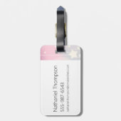 Steven Universe | Crystal Gem Group Pose Gepäckanhänger (Rückseite vertikal)