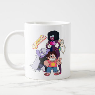 Steven Universe   Crystal Gem Group Pose Jumbo-Tasse